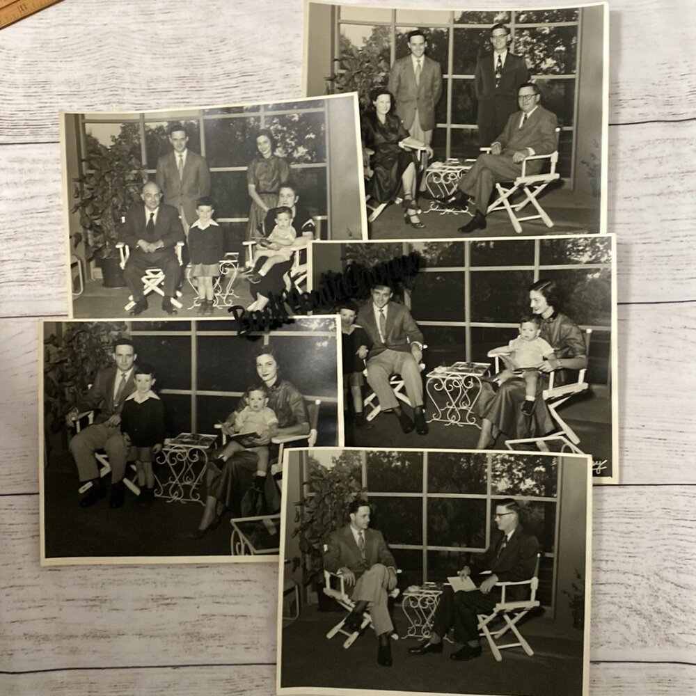Lot of 5 Vintage Antique Family Photographs Portrait Collectible Ephemera (9)